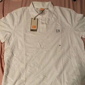 Boss Orange White Mens Shirt